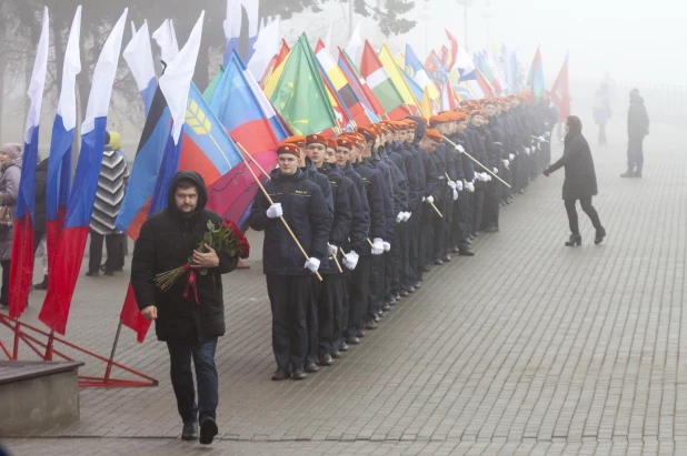 Открытие стелы "Город трудовой доблести".