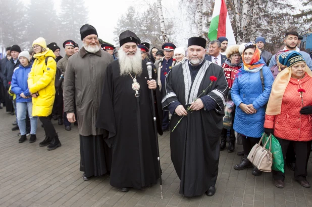 Открытие стелы "Город трудовой доблести".