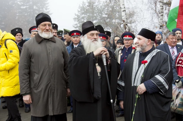 Открытие стелы "Город трудовой доблести".