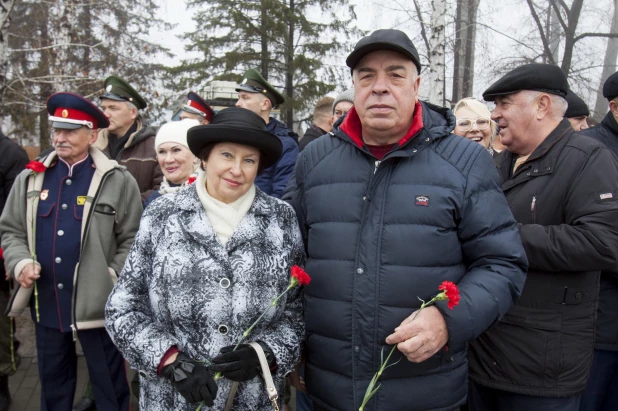 Открытие стелы "Город трудовой доблести".