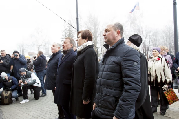 Открытие стелы "Город трудовой доблести".