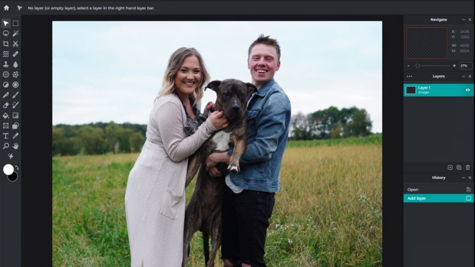 Популярный бесплатный редактор фото.