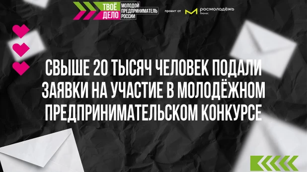 Завершилась регистрация на участие во Всероссийском конкурсе «ТВОЕ ДЕЛО. Молодой предприниматель России».