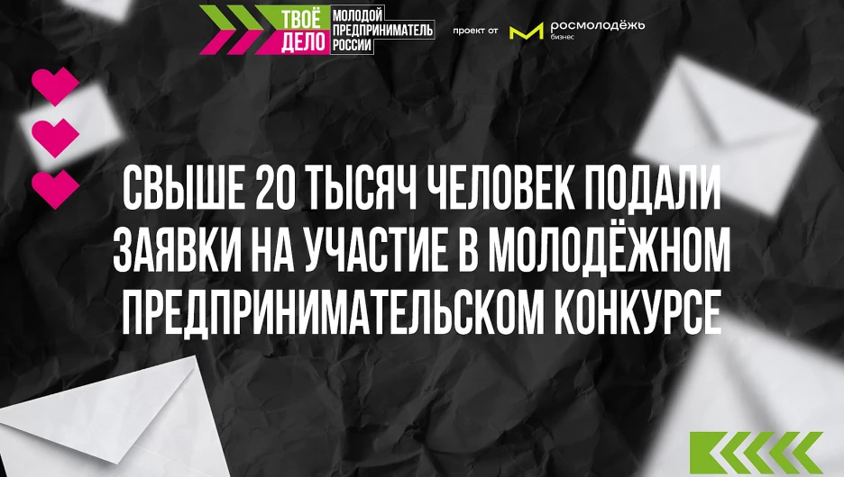 Завершилась регистрация на участие во Всероссийском конкурсе «ТВОЕ ДЕЛО. Молодой предприниматель России».