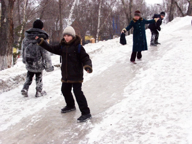 Новый 2003 год в Барнауле 