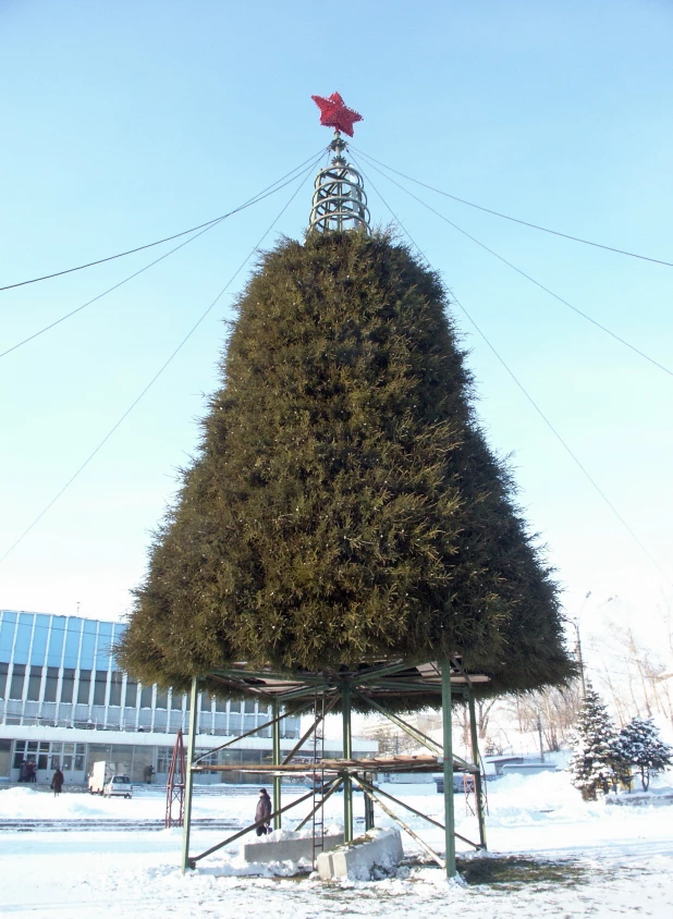 Новый 2003 год в Барнауле 