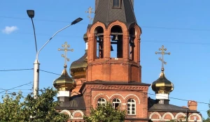 Никольская церковь в Барнауле.