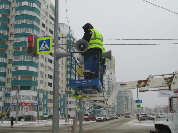 Новые сирены в Барнауле 