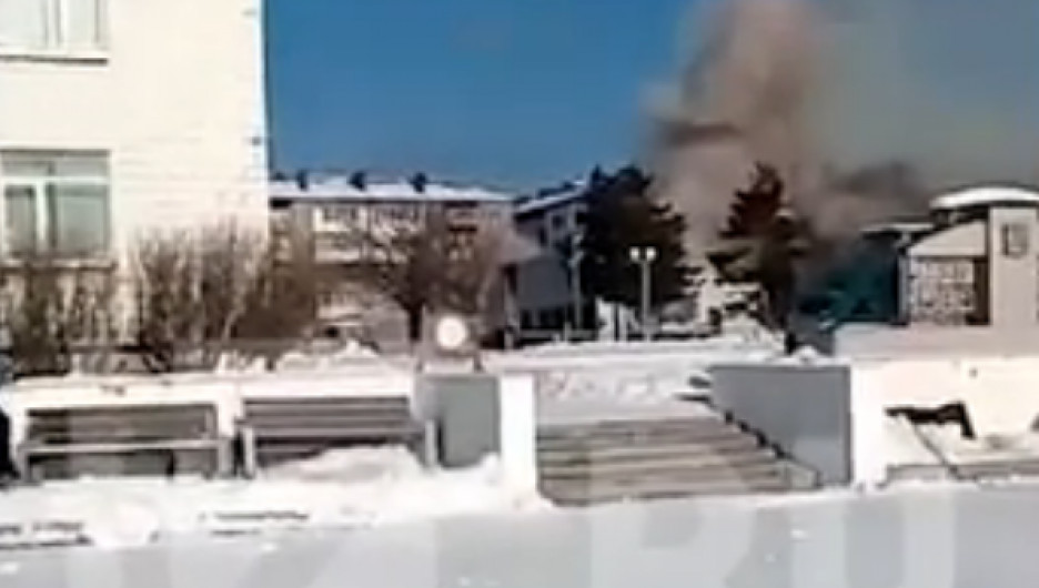 Взрыв на Сахалине.