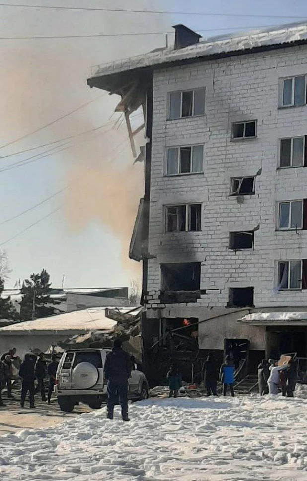 Взрыв в жилом доме. 