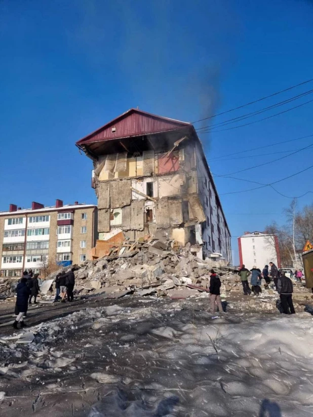 Взрыв в жилом доме. 