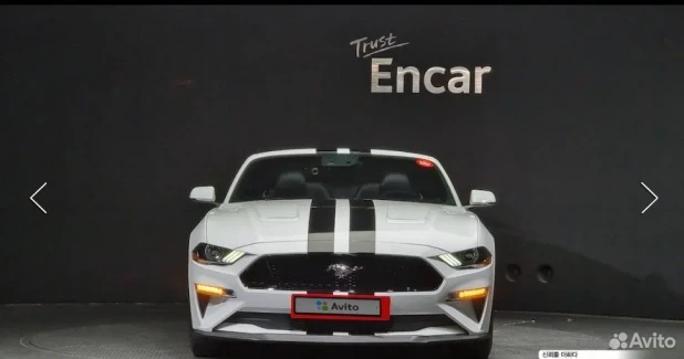 Ford Mustang, 2020 года выпуска за 4 млн рублей 