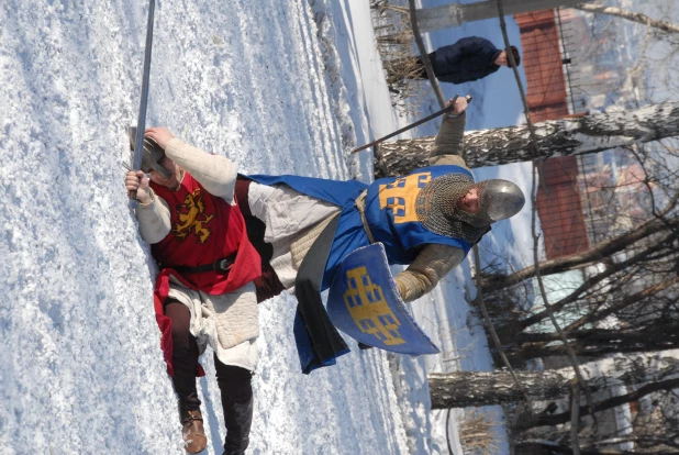 Конный рыцарский турнир в 2010 году. 