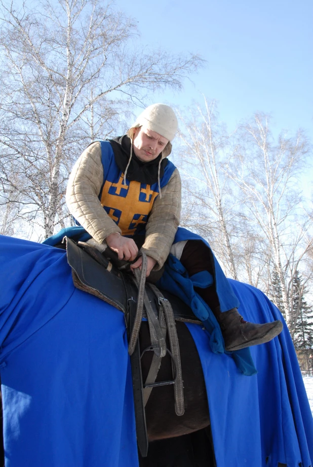 Конный рыцарский турнир в 2010 году. 