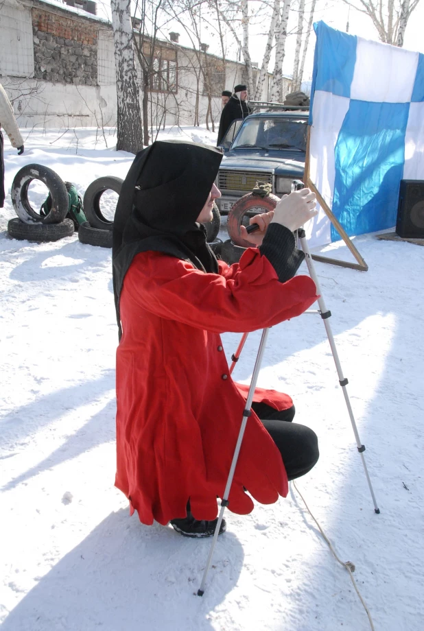 Конный рыцарский турнир в 2010 году. 