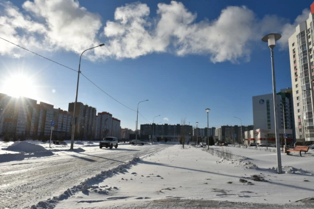 В Барнауле открыли новую дорогу на пр. Энергетиков