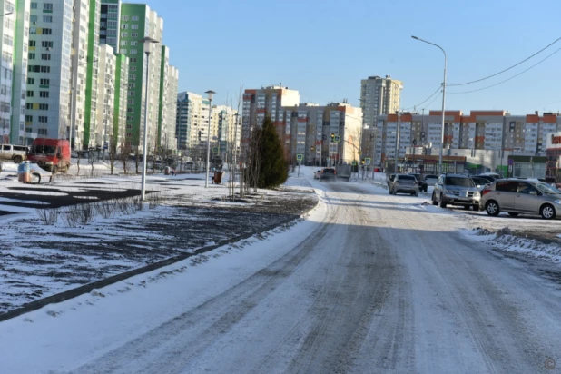 В Барнауле открыли новую дорогу на пр. Энергетиков