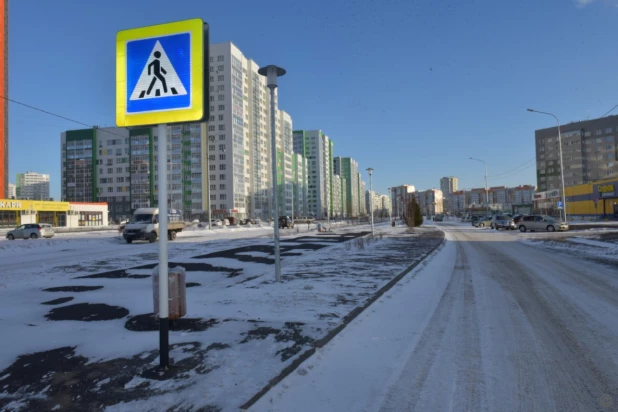 В Барнауле открыли новую дорогу на пр. Энергетиков