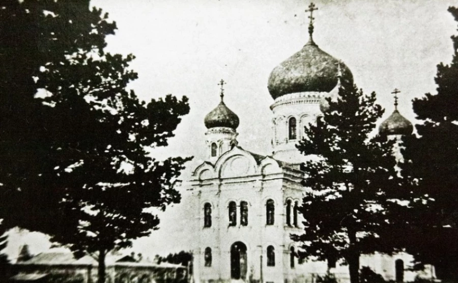 Церковь Казанской иконы Божией Матери, год не указан.