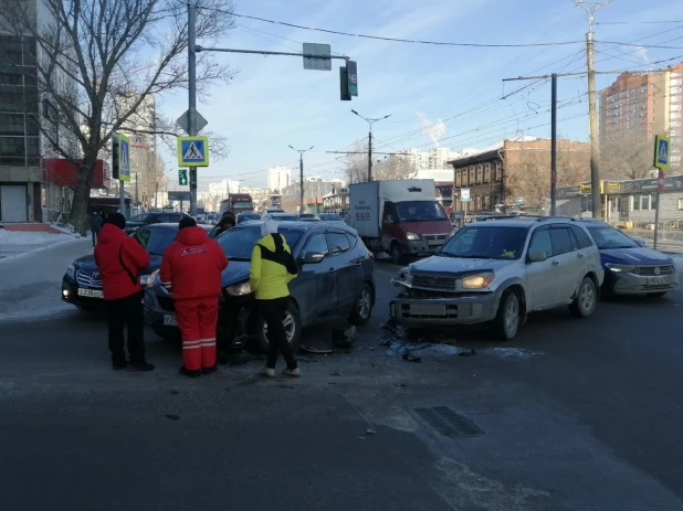 ДТП в Барнауле. 