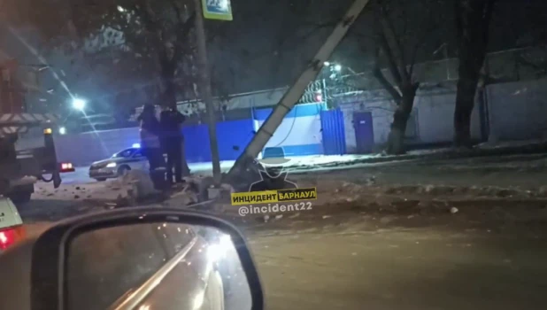ДТП в Барнауле.