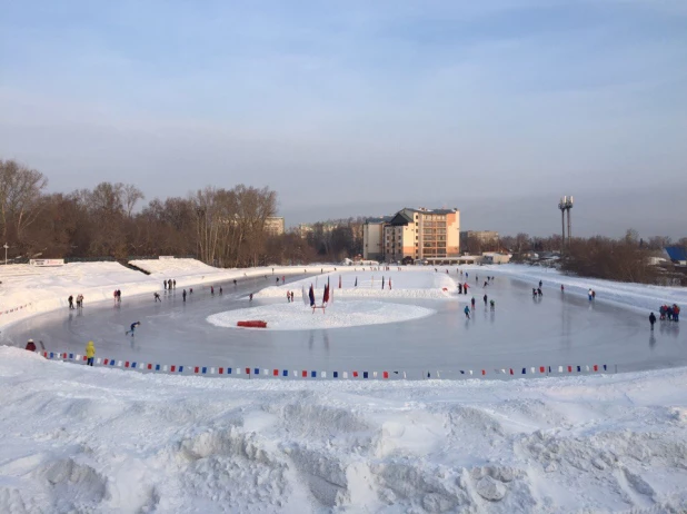 Ледовый каток "Клевченя".