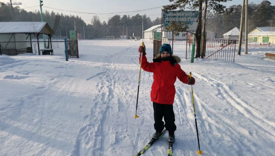 Лыжная база Локомотив.