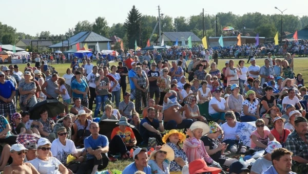 На фестивале 
