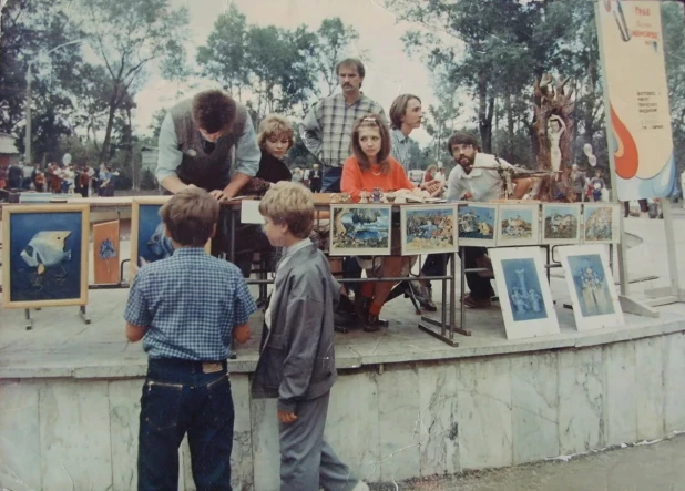 Барнаул, 1980-е.