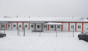 Амбулатория в поселке Кирова.