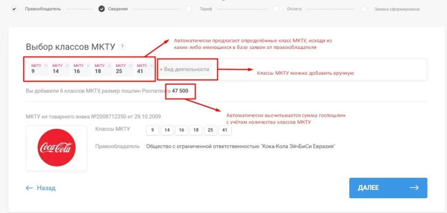 Скриншот: автоматизированный сервис Brand-Search.ru.