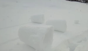Снежные цилиндры 