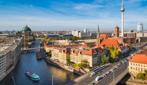 Европейский город.