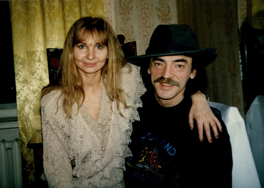 Михаил Боярский со своей женой Ларисой Луппиан.