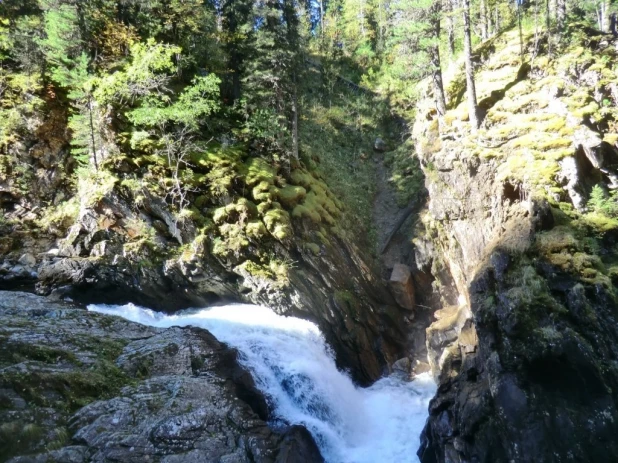 Водопад "Егерский".