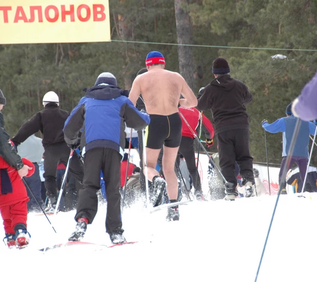 Зимние забавы барнаульцев. 2010 год.