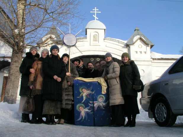 Рождество в Алтайском крае 07.01.2005.