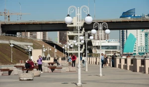 Набережная Оби, Обь, Барнаул.