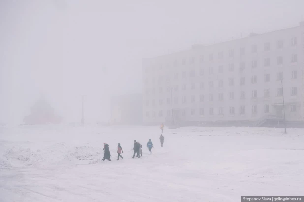 Диксон, самый северный поселок России.