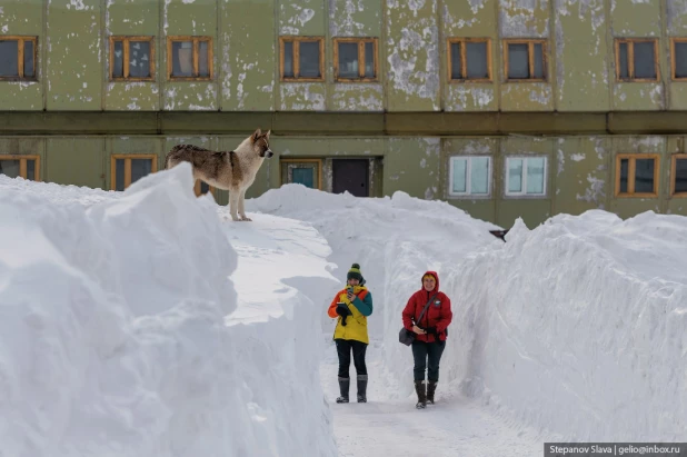 Диксон, самый северный поселок России.