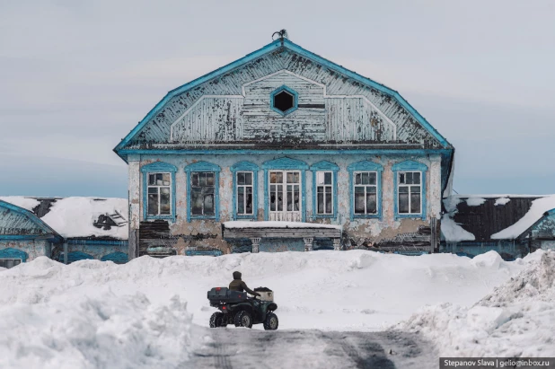 Диксон, самый северный поселок России.