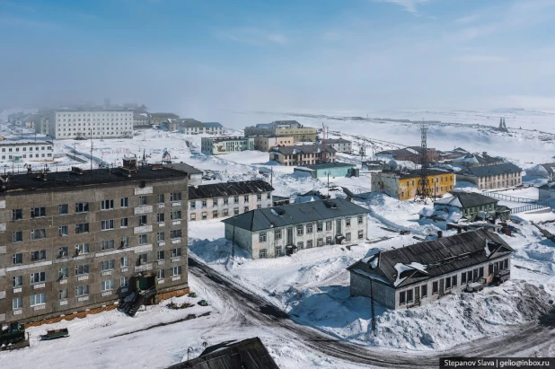 Диксон, самый северный поселок России.