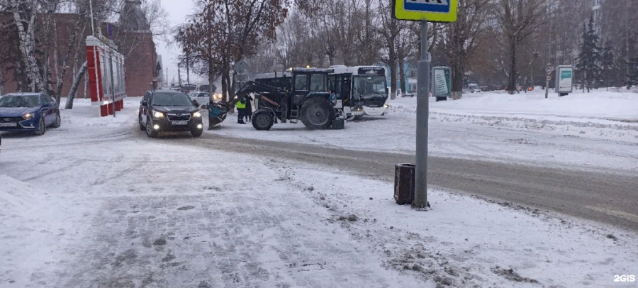 Авария в Барнауле. 