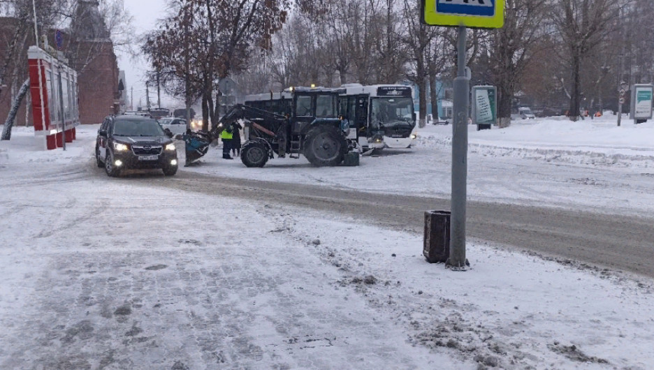 Авария в Барнауле. 