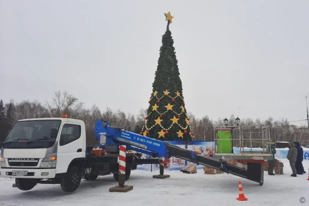 Демонтаж зимних городков