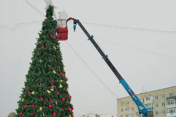 Демонтаж зимних городков