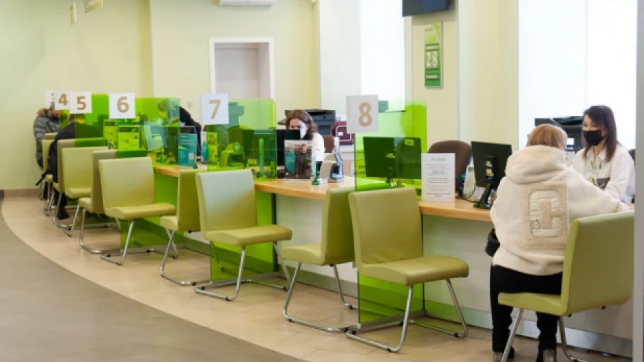 Отделение Сбера в Барнауле.