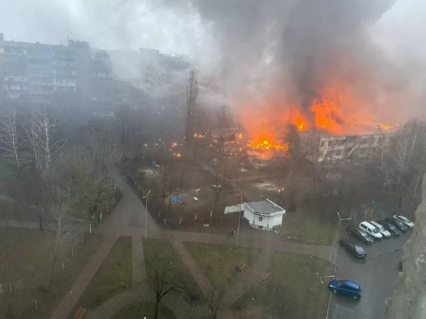 Крушение вертолета в Киевской области 