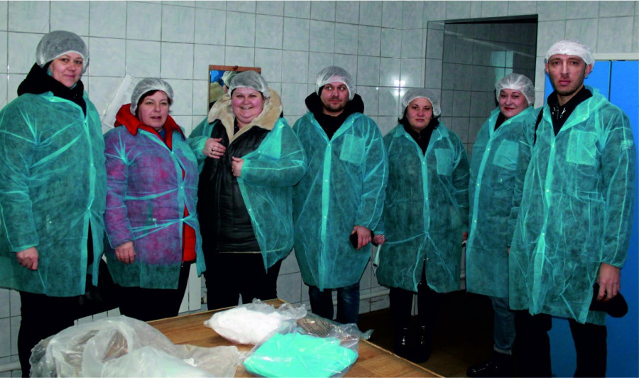 Экскурсия сотрудников компании «Аникс» на производство компании «Бийский Рыбозавод».
