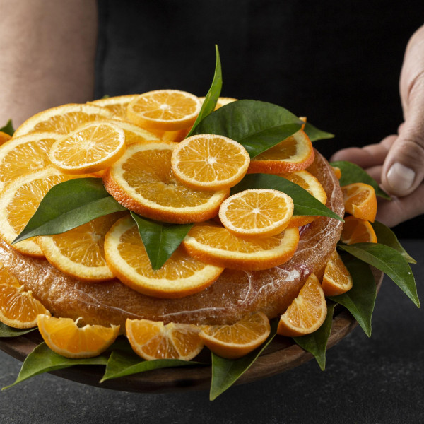 Апельсиновый торт.